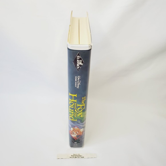 Tested-Disney The Fox and The Hound VHS w/ Bonus Disney Collector Mystery Pack - Picture 4 of 11